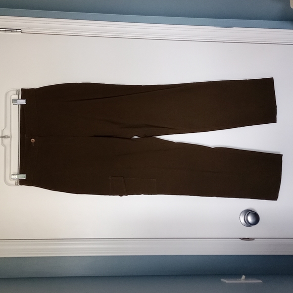 INNOVARE Pants - Vintage High waist stretch cargo pocket pants